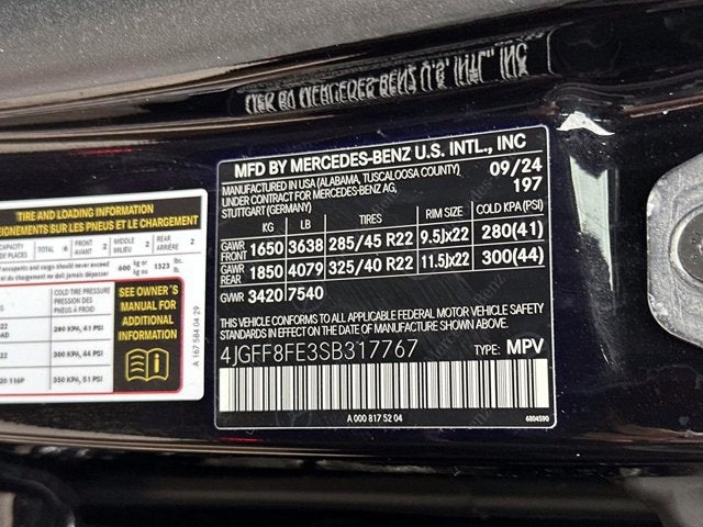 2025 Mercedes-Benz GLS GLS 580