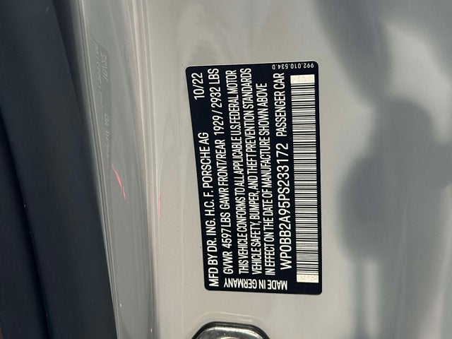 2023 Porsche 911 Targa 4 GTS