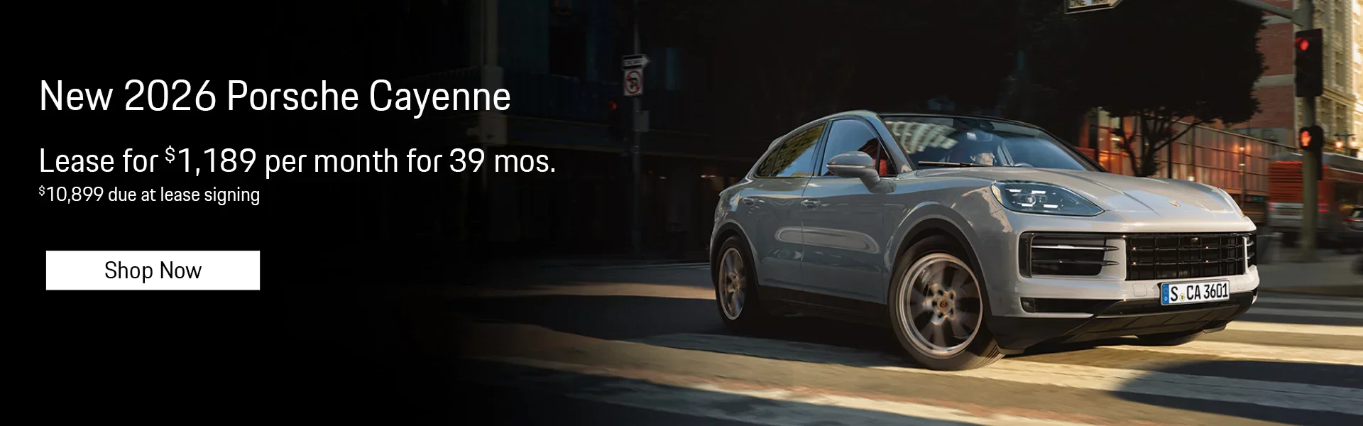 New 2026 Porsche Cayenne