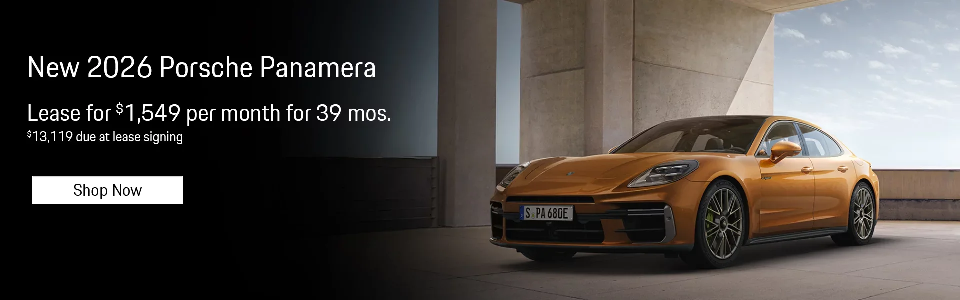 New 2026 Porsche Panamera
