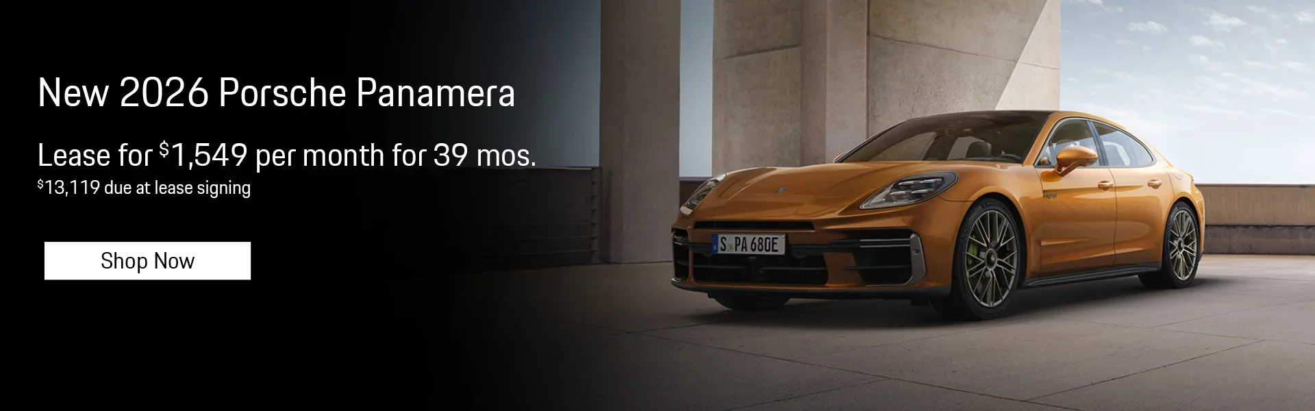 New 2026 Porsche Panamera