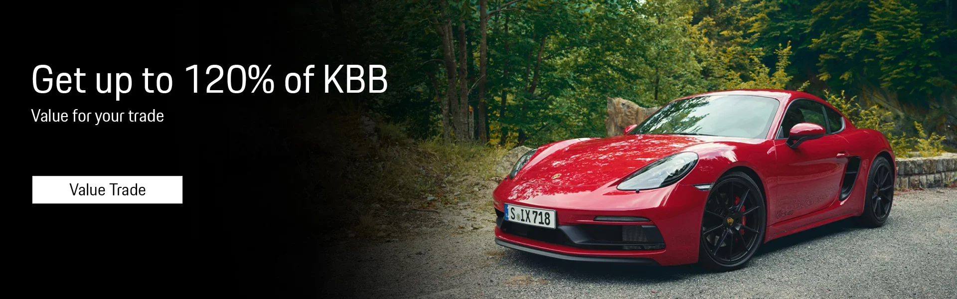 Get up to 120% of KBB Value for your trade